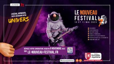 Inscriptions à la saison 7 du Nouveau Festival ouvertes